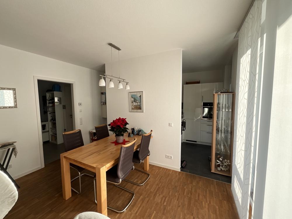 Essplatz im Wohnzimmer