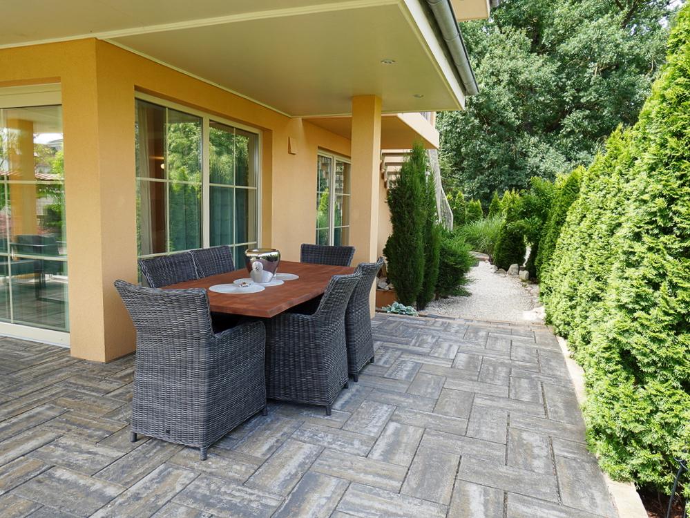 erweiterte Terrasse