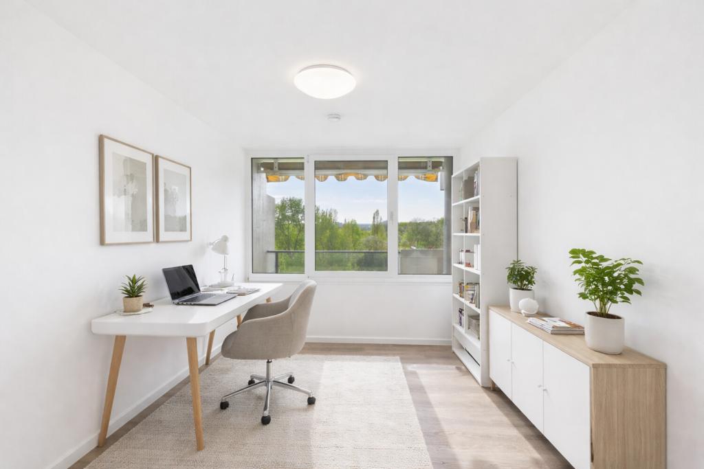 Moderne 3-Zimmer-Wohnung mit zwei Balkonen, Grünblick und TG-Stellplatz in Köln-Westhoven! - Foto 3