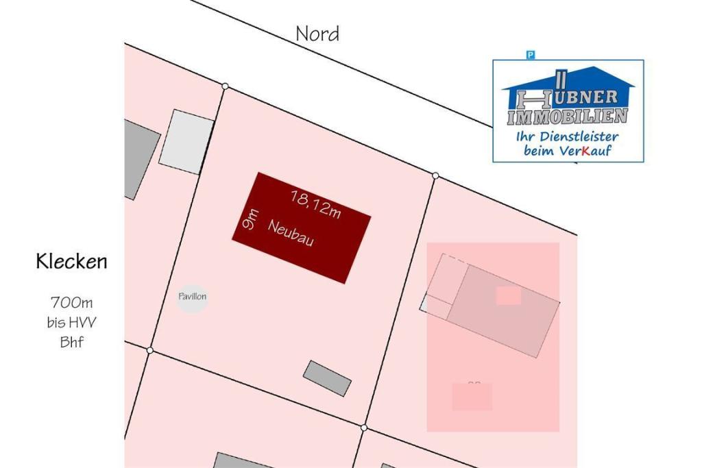 Neubau auf Grundstück