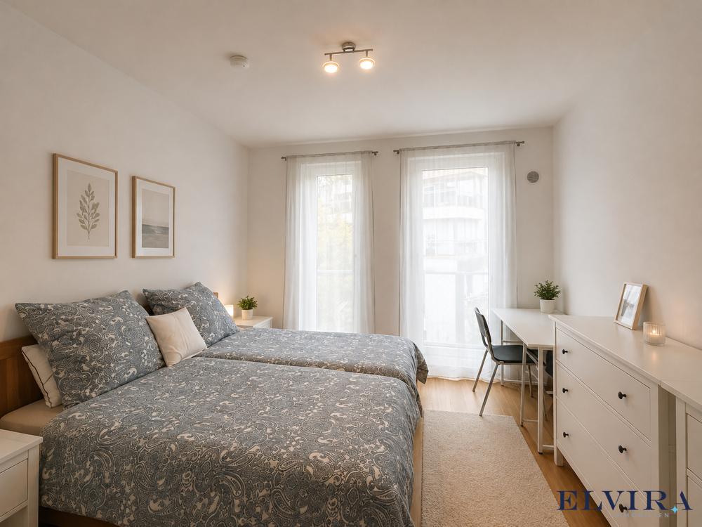 Neuhausen/Nymphenburg, TEILMÖBLIERTE 3-Zimmer-Wohnung mit Südbalkon direkt am Hirschgarten - Photo 4