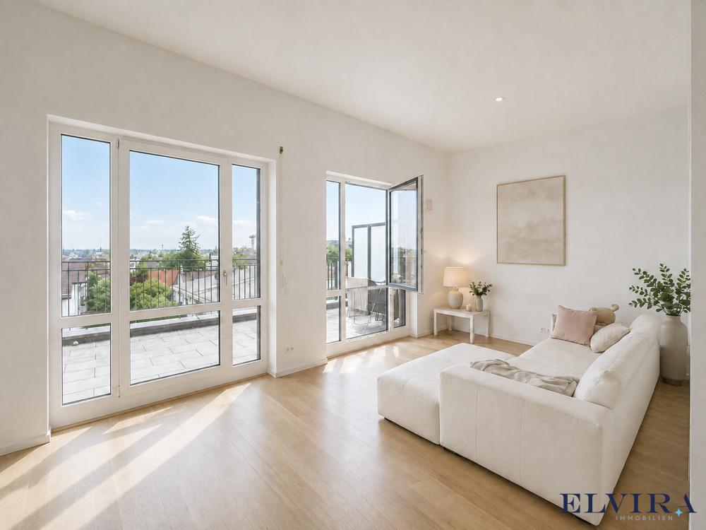 ELVIRA - Germering, exklusive Dachterrassenwohnung mit Alpenblick - Foto 4