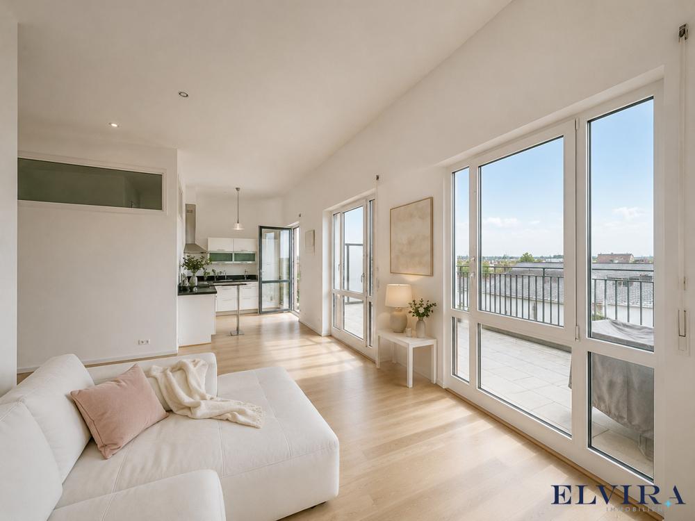 ELVIRA - Germering, exklusive Dachterrassenwohnung mit Alpenblick - Foto 3