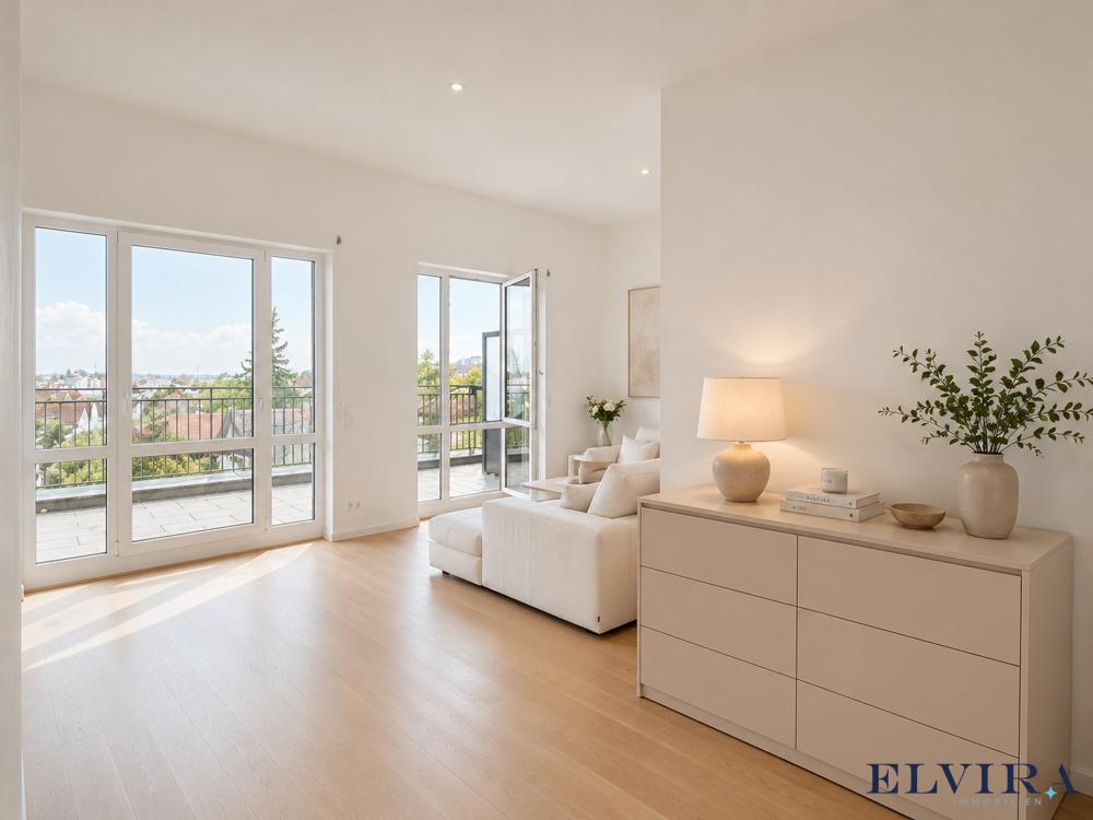 ELVIRA - Germering, exklusive Dachterrassenwohnung mit Alpenblick - Foto 1