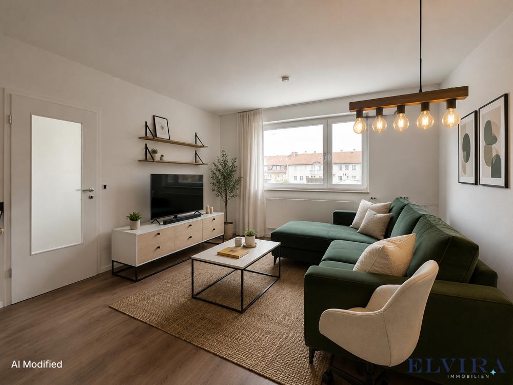 ELVIRA - Maxvorstadt, exlusive und vollmöblierte 2-Zimmer-Wohnung mit sonnigem Balkon und Loggia (Mindestmietdauer: 6 Monate) - Photo 2