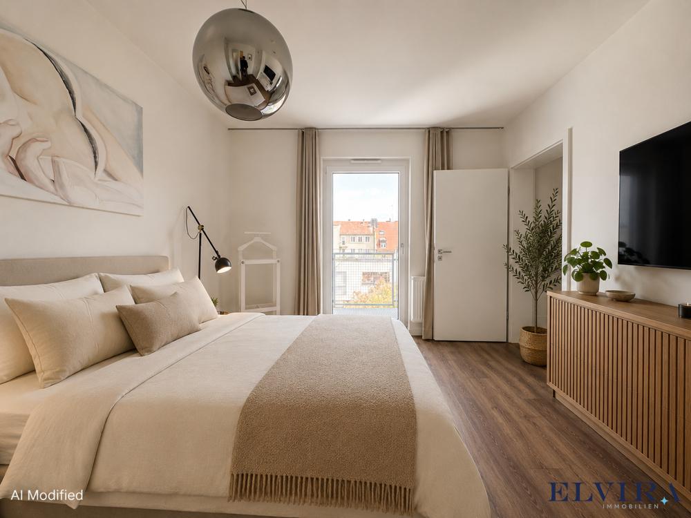ELVIRA - Maxvorstadt, exlusive und vollmöblierte 2-Zimmer-Wohnung mit mehreren Außenbereichen (Mindestmietdauer: 6 Monate) - Photo 5