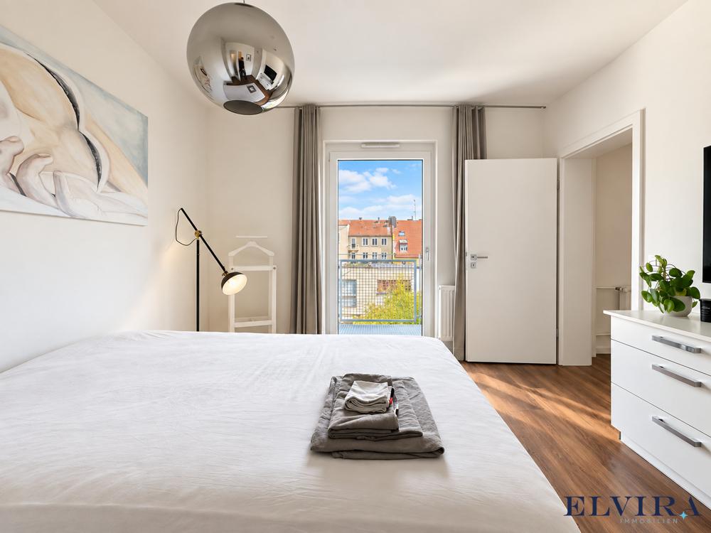 ELVIRA - Maxvorstadt, exlusive und vollmöblierte 2-Zimmer-Wohnung mit mehreren Außenbereichen (Mindestmietdauer: 6 Monate) - Photo 5
