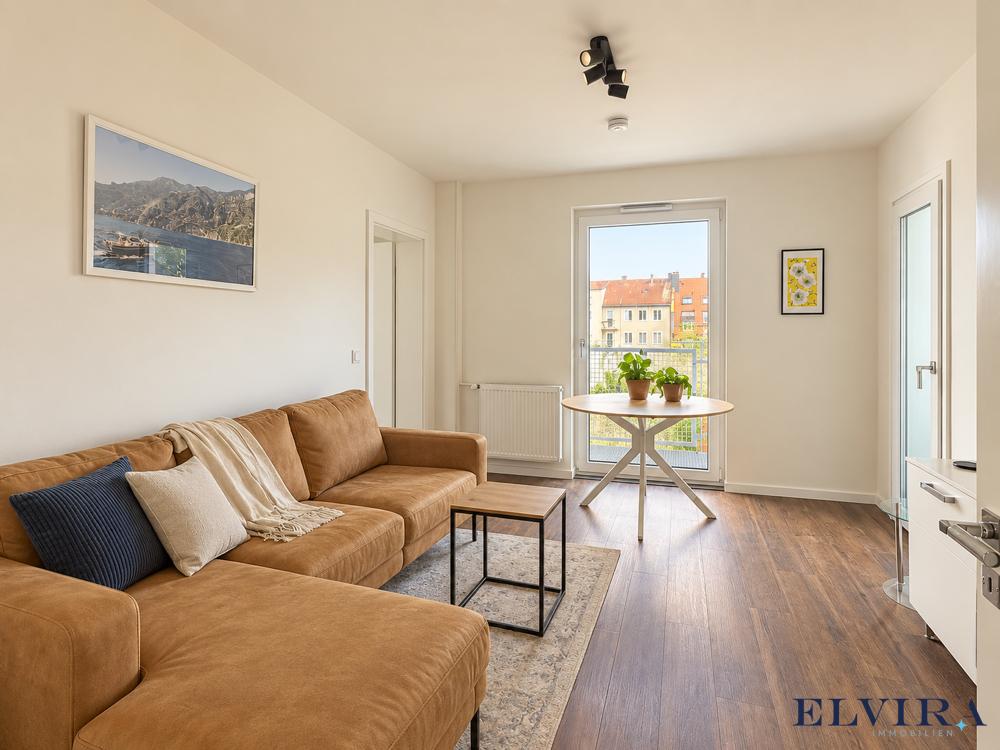 ELVIRA - Maxvorstadt, vollmöblierte 2-Zimmer-Wohnung mit zwei Balkonen (Mindestmietdauer: 6 Monate) - Photo 2
