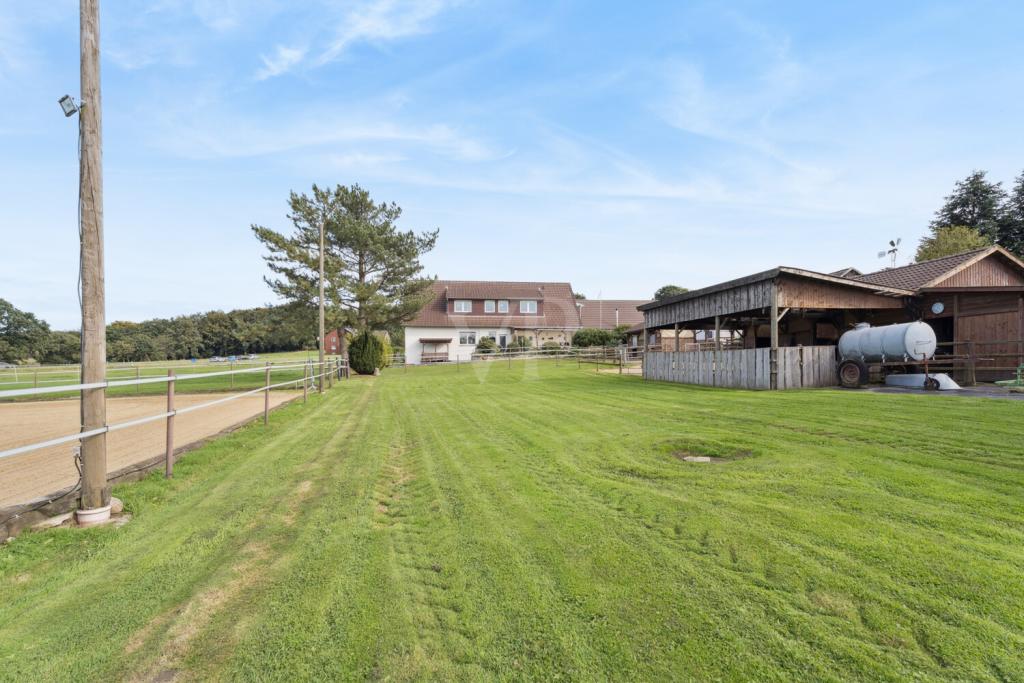 Reitplatz & Pferdescheune