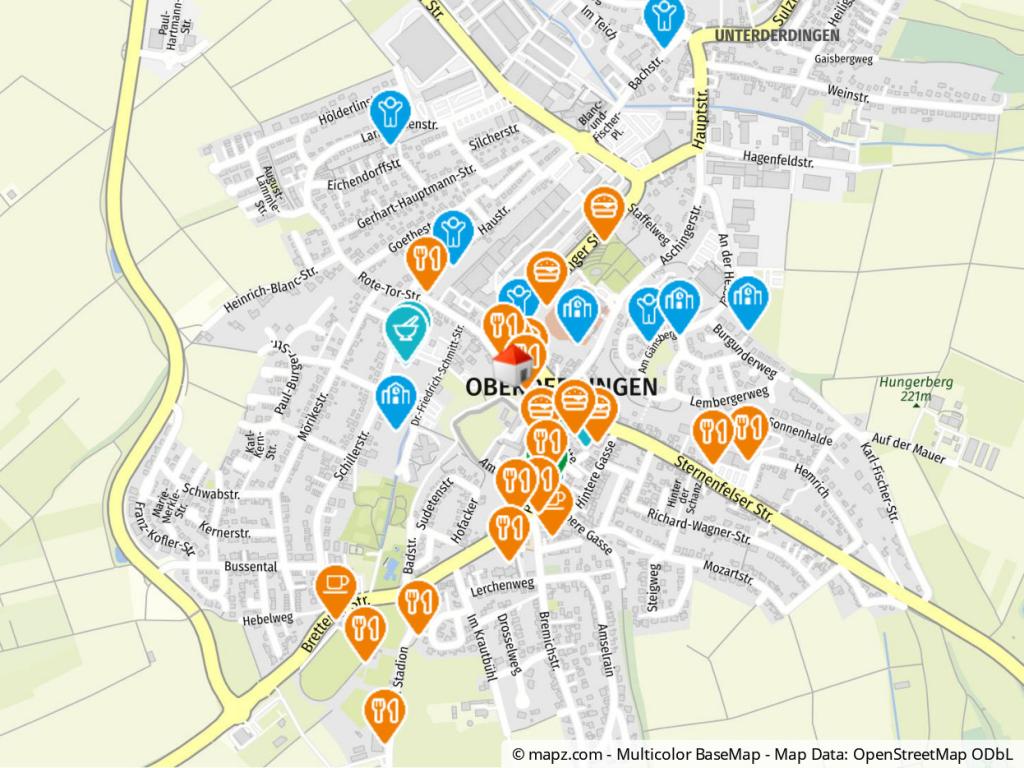 Geolyzer Kartenausschnitt