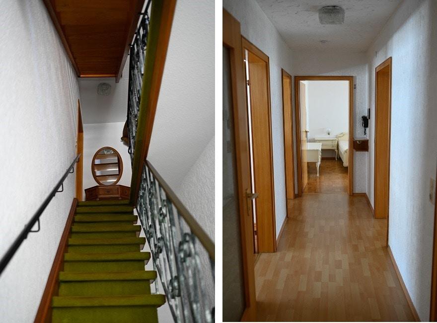 Treppenhaus und Flur
