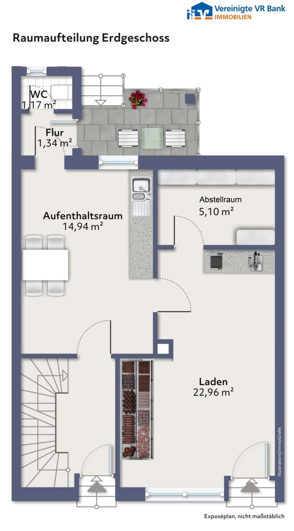 Grundriss Gewerberaum