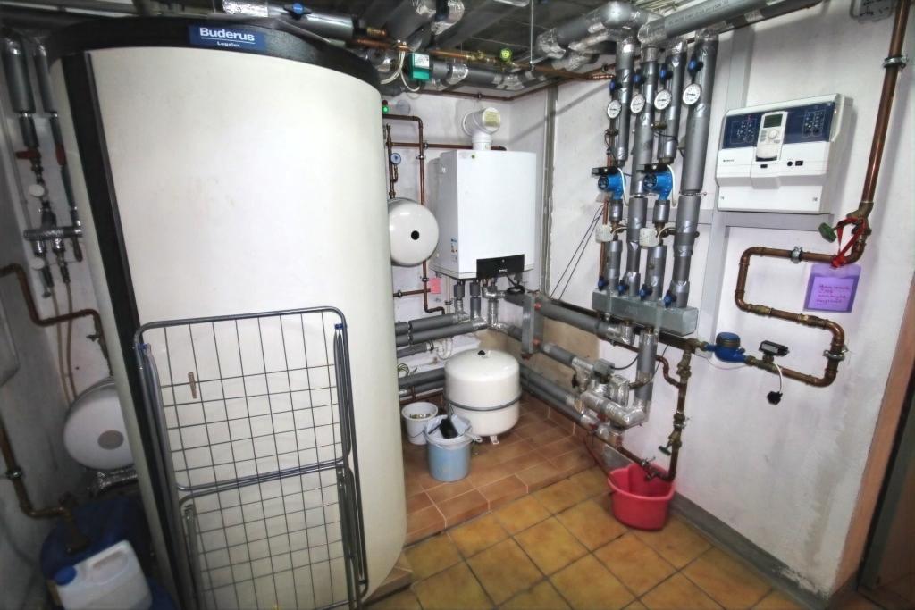 Gas-Brennwert-Heizung mit Solarthermie