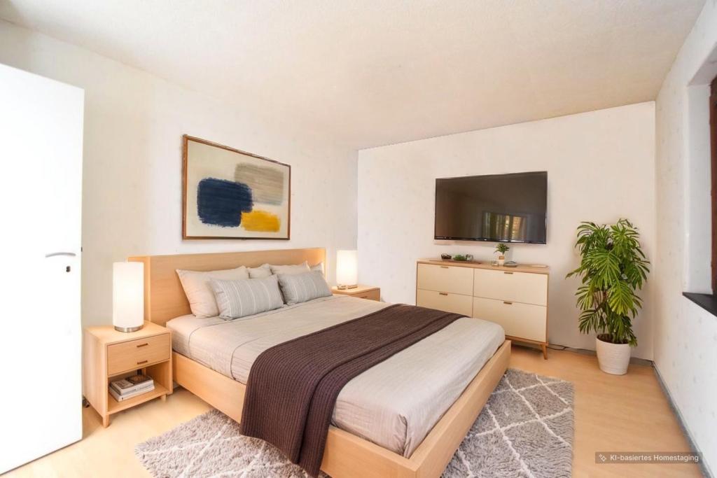 Schlafzimmer Erdgeschoss KI