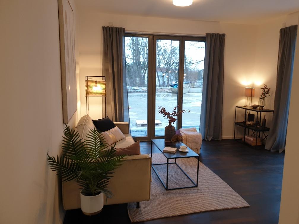 Garten u. Terrasse - 2-Zimmer-Mietwohnung im EG, 67,1 m², EBK, Tiefgarage, Fahrstuhl, Kladow - Foto 1