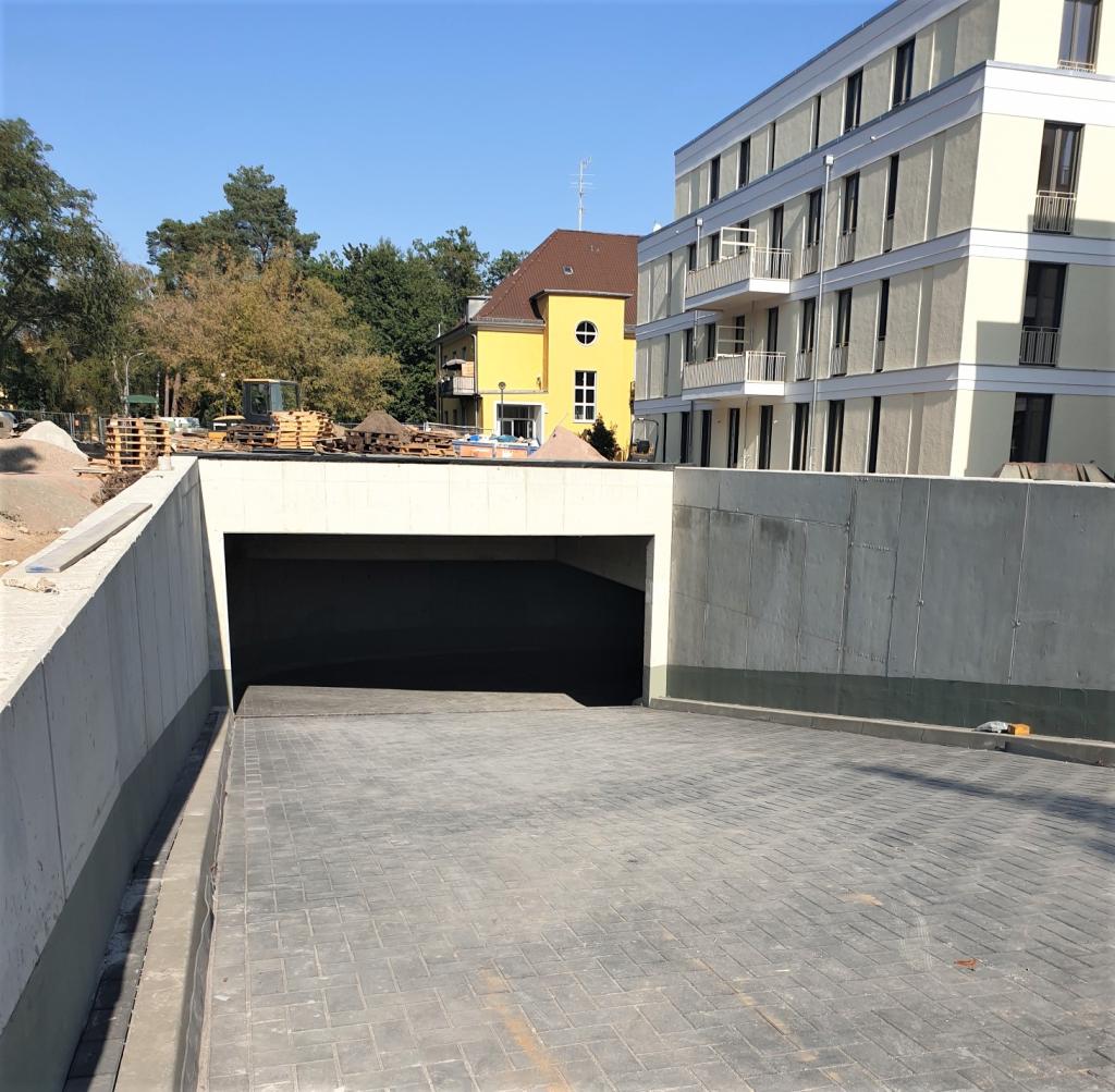 Einfahrt Tiefgarage