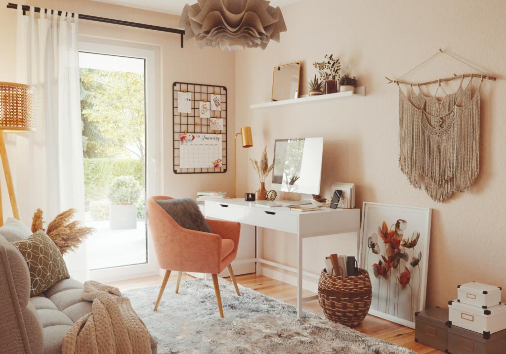 Wohnbeispiel Arbeitsecke