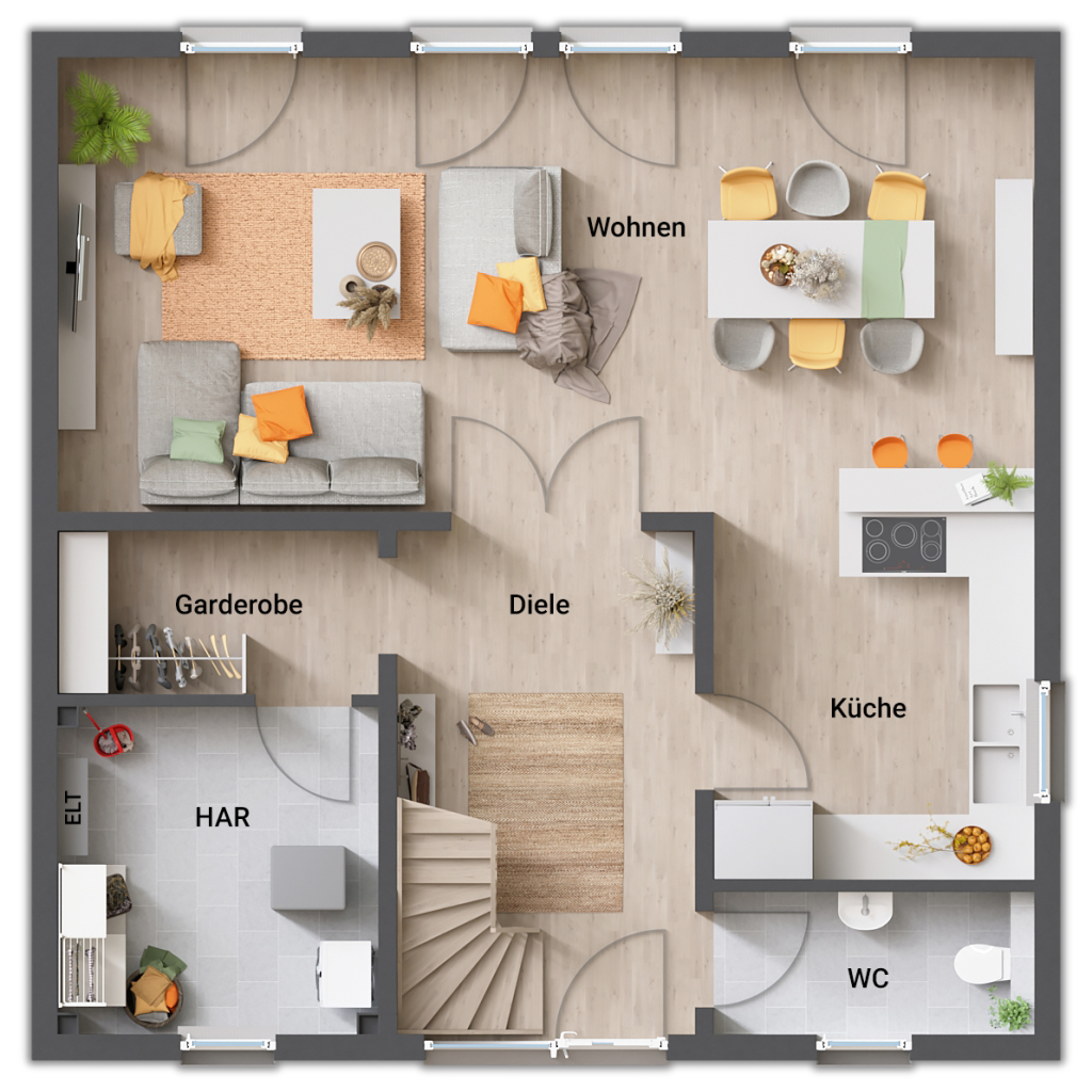 Grundriss-Stadtvilla-145-Erdgeschoss