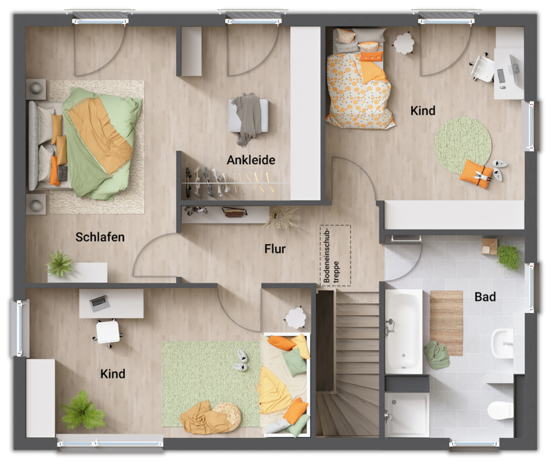 Grundriss-Stadthaus-Flair-152-Obergeschoss