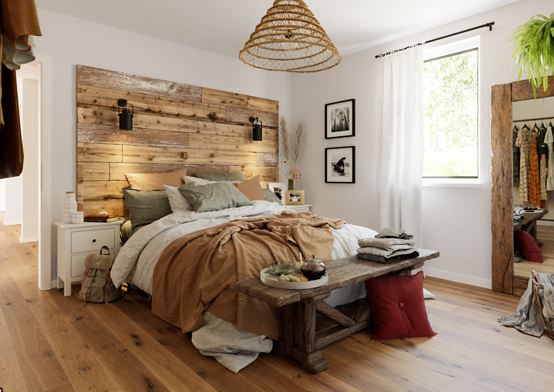 Wohnbeispiel Schlafzimmer