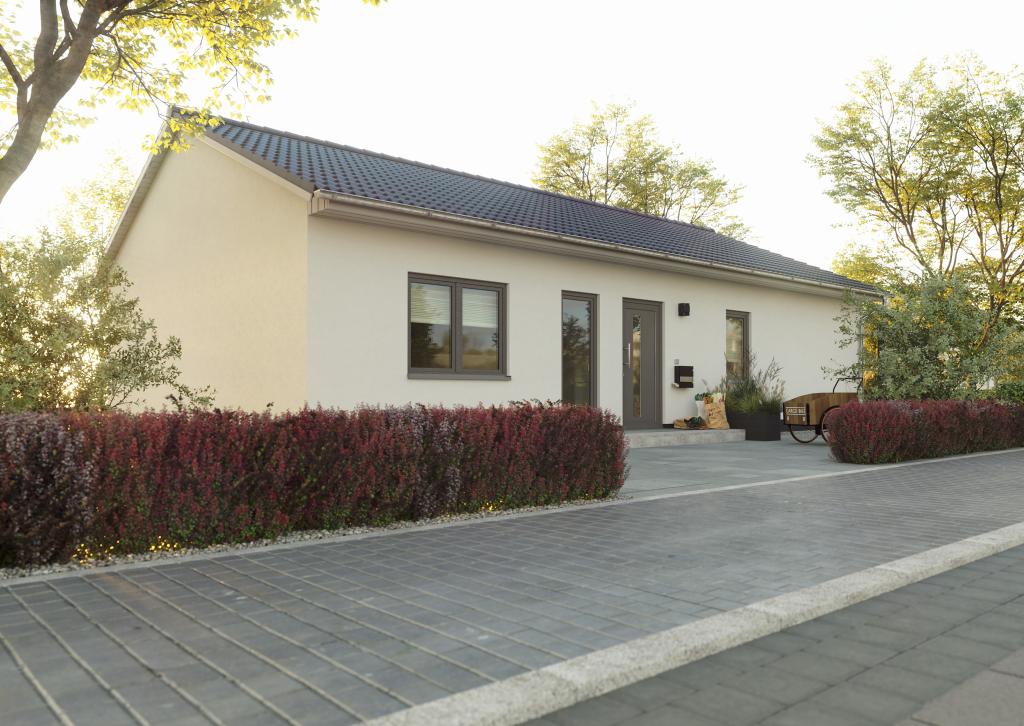 Bungalow 100 Eingangsansicht