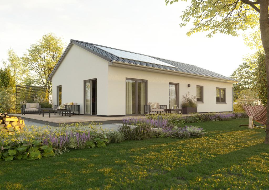 Bungalow 100 Gartenansicht