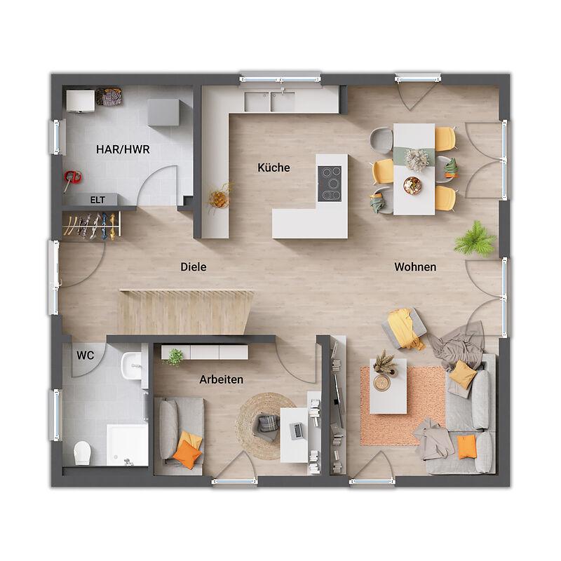 Grundriss_Einfamilienhaus_Flair_134_Indi_V1_EG