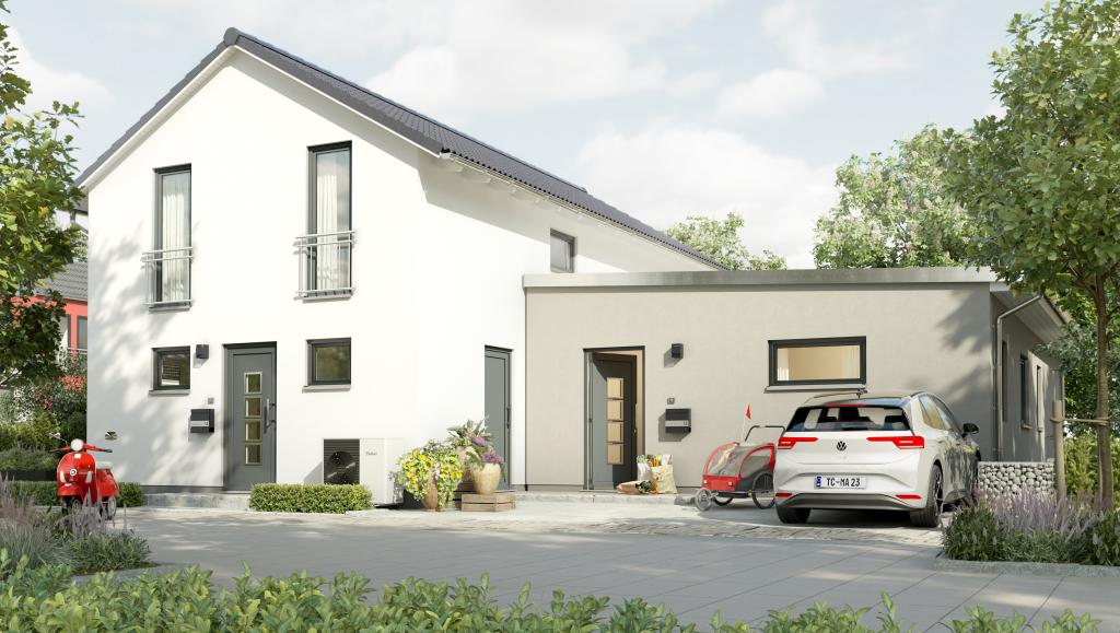 Einfamilienhaus-Aura-125-Mehrgenerationen-Putz-Strassenansicht
