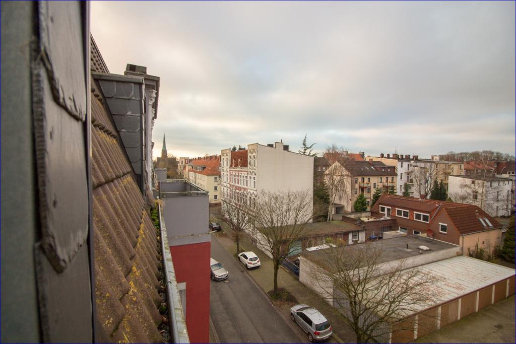 Blick vom Balkon