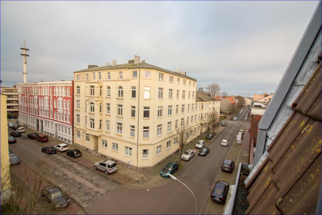 Blick vom Balkon