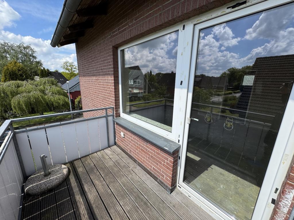 Modern sanierte 1-Zimmer-Wohnung mit Balkon, Einbauküche und Stellplatz in Jever-Rahrdum - Photo 5