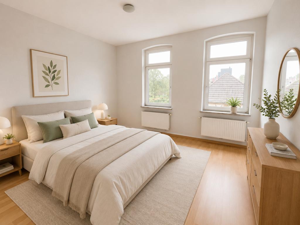 Helle 2-Zimmer-Wohnung mit Einbauküche, großem Wohnbereich & Altbauflair, zentral in Wilhelmshaven - Foto 5