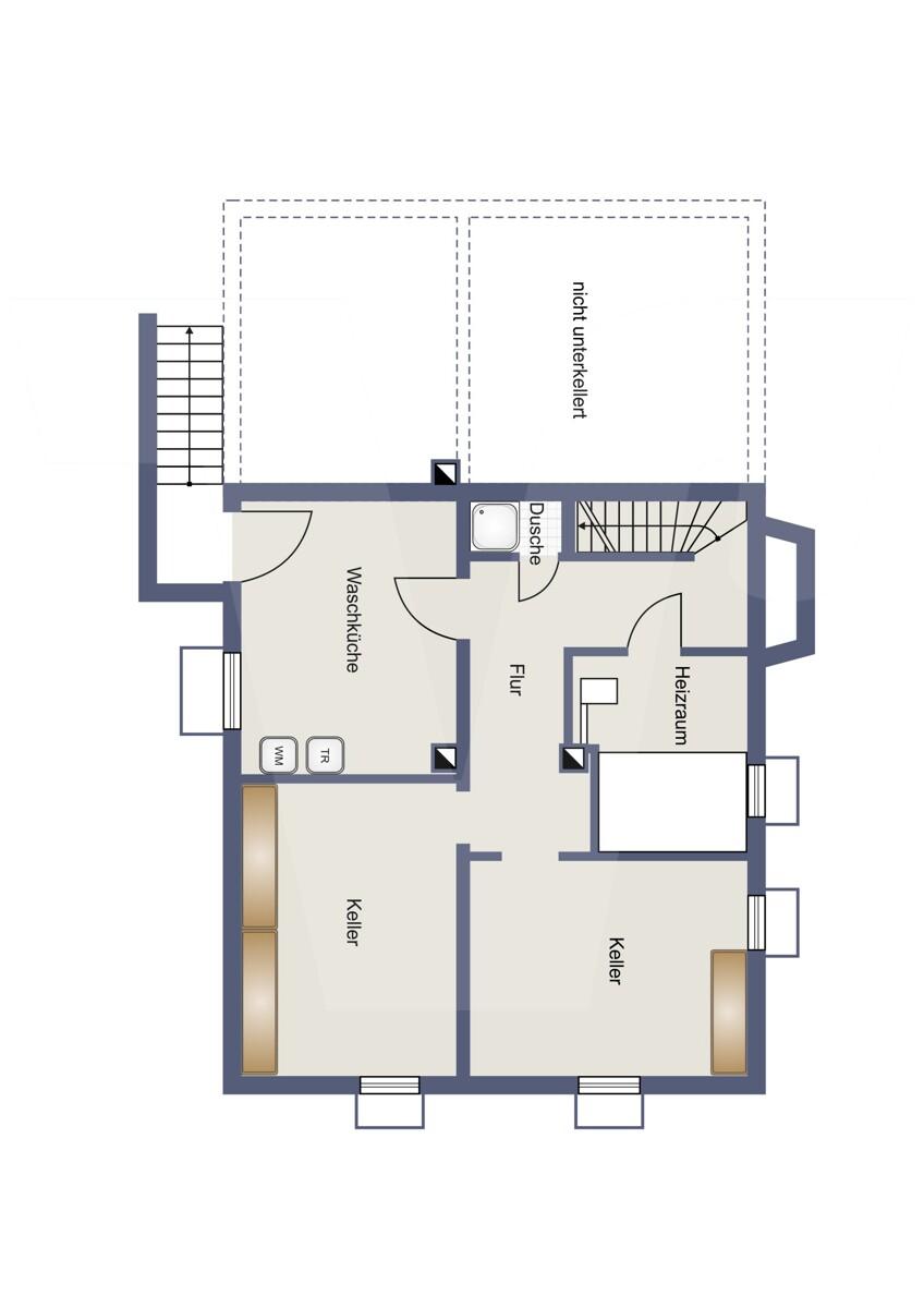 Grundriss Kellergeschoss