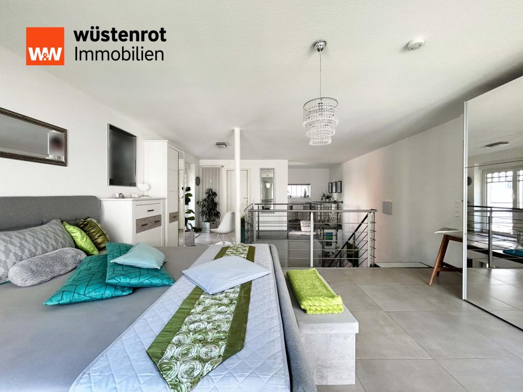 Ein Schlafzimmer mit Weitblick – sanfte Farben und klare Linien für schöne Gedanken