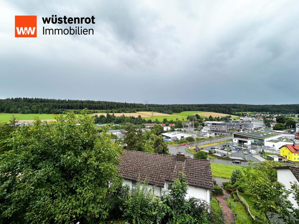 Sonnenbalkon: und wenn es mal nicht strahlend-blau ist, sieht es so aus...