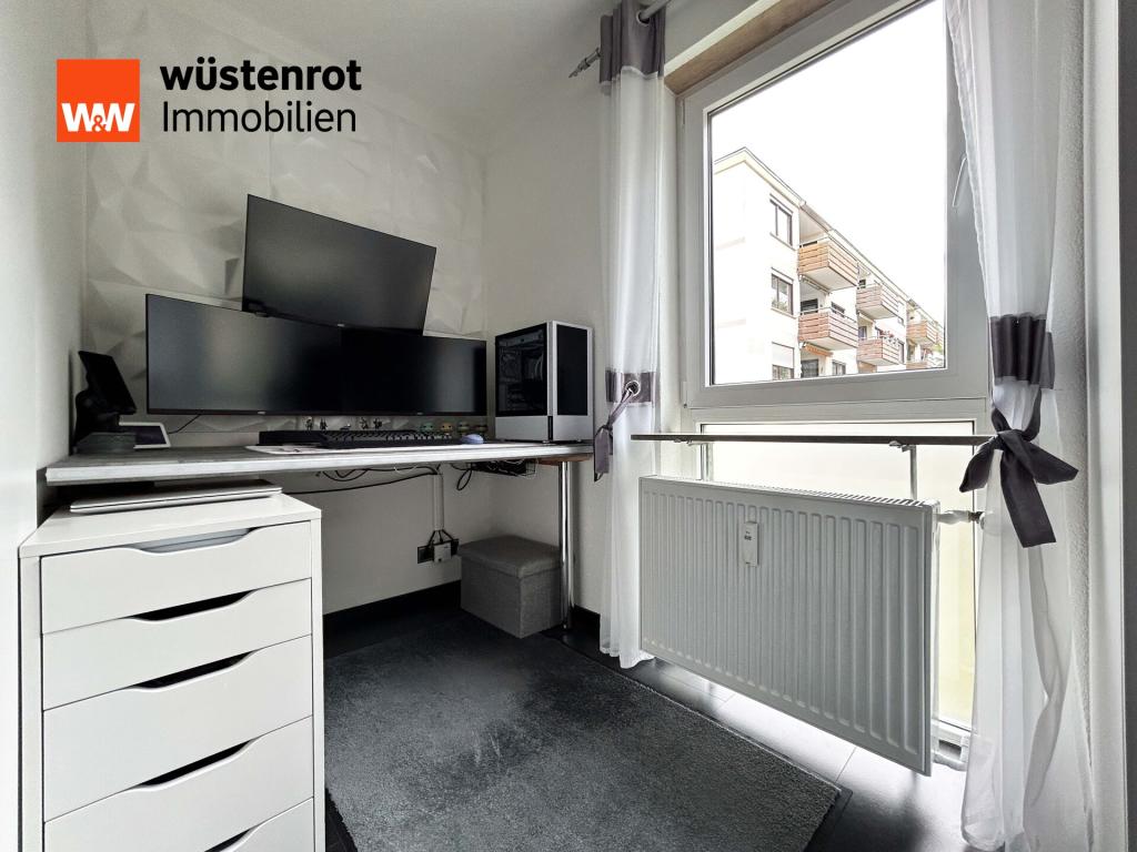 Schlafzimmer 2: Der perfekte Ort für konzentriertes Arbeiten und kreative Pausen zwischendurch