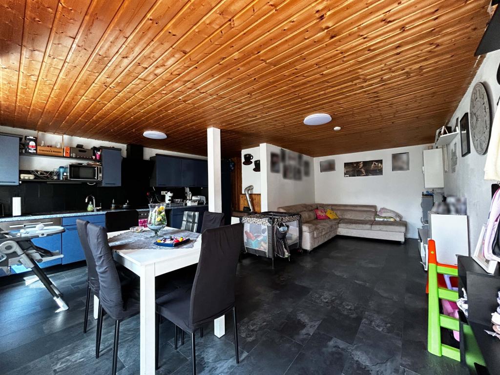 Wohnung 3 Wohn- und Esszimmer: Offen und gemütlich – Kochen, Wohnen und Leben in einem