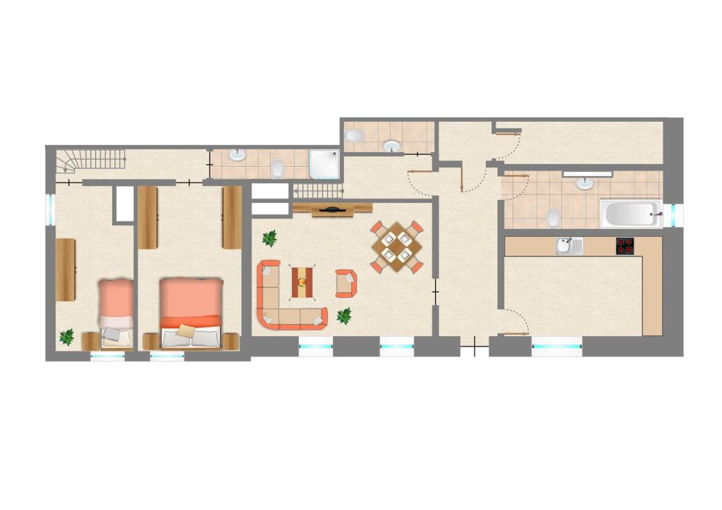 Grundriss Obergeschoss