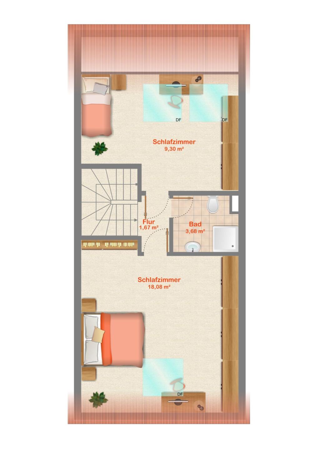 Grundriss Dachgeschoß