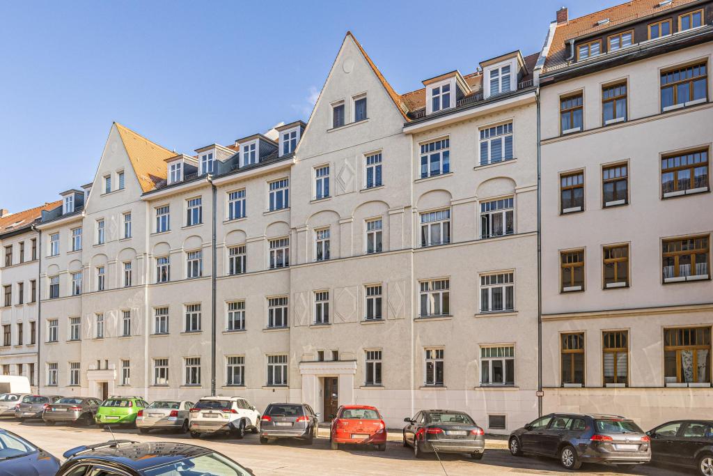 Leipzig - Möckern | Blick zum Gebäude