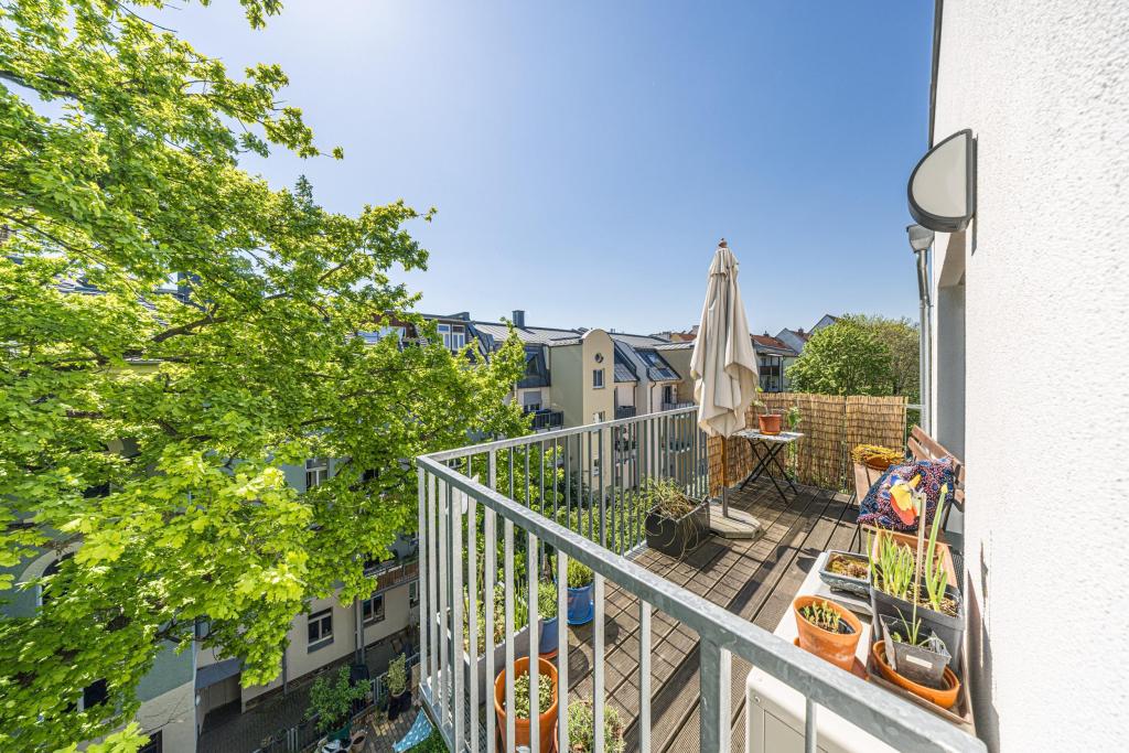 Leipzig - Altlindenau | Balkon (Untere Ebene)