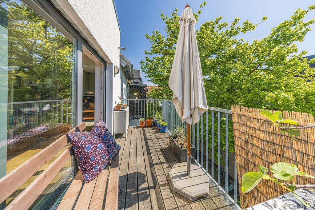 Leipzig - Altlindenau | Balkon (Untere Ebene)