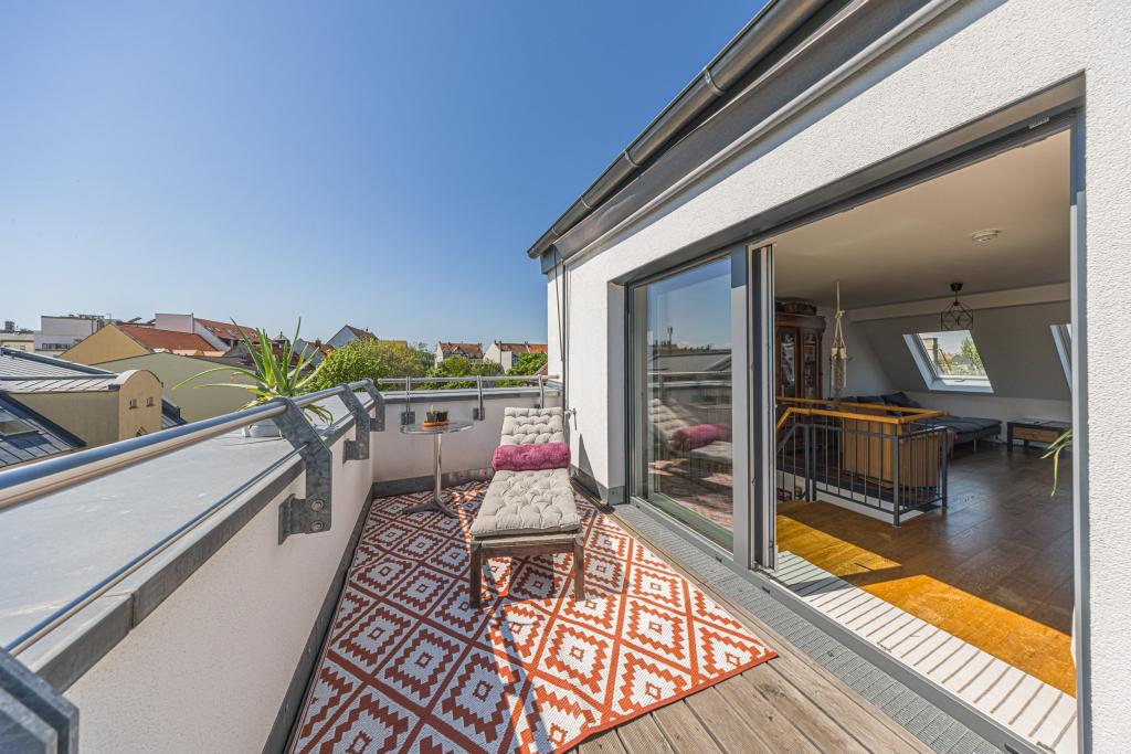 Leipzig - Altlindenau | Terrasse (Obere Ebene)
