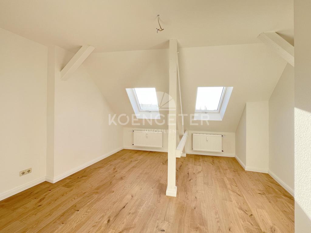 NEU: Viel Licht, viel Raum: Charmante Dachgeschosswohnung mit offener Küche in Leutzsch! - Photo 5
