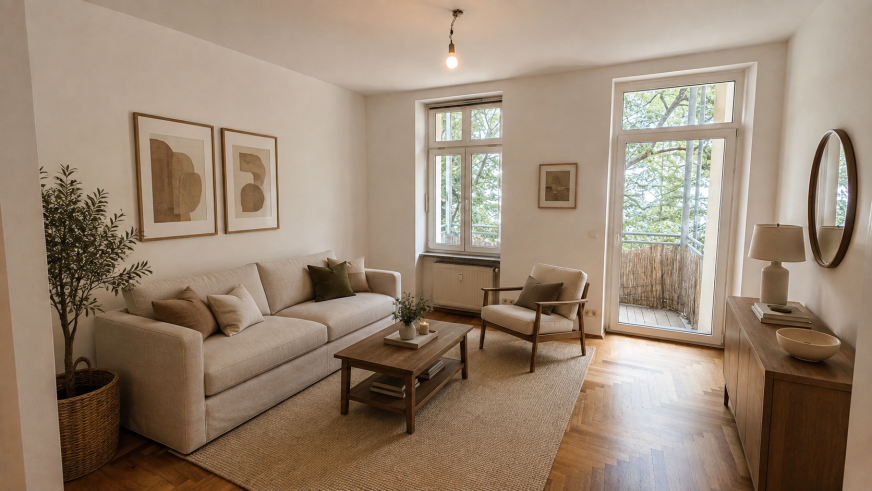 NEU: Citynah wohnen im Zentrum-Süd – 2-Raum-Wohnung mit Balkon! - Foto 1