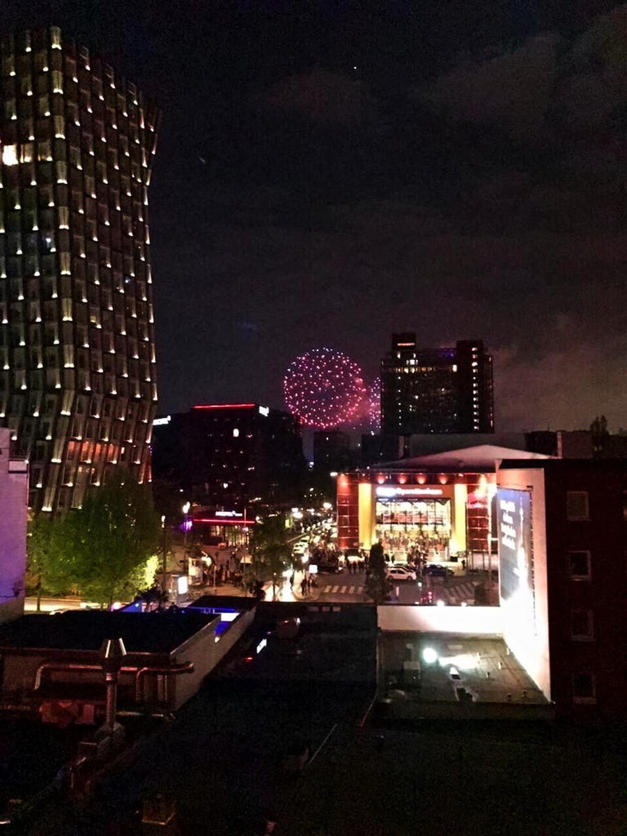 Ausblick bei Nacht