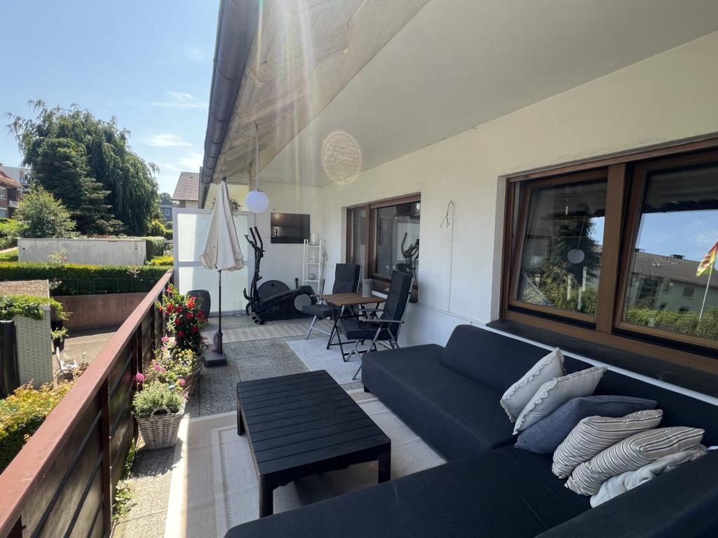 Großer Balkon