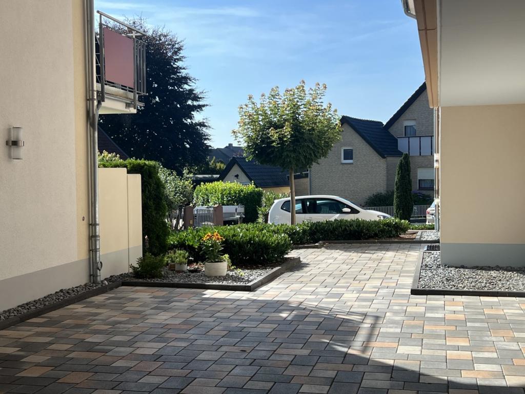 Blick aus dem Innenhof