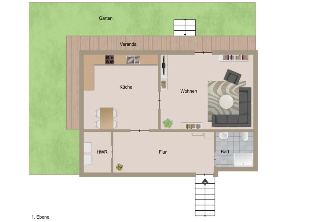 Grundriss 1. Ebene