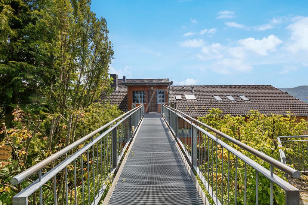 Zugang zu den Ferienwohnungen